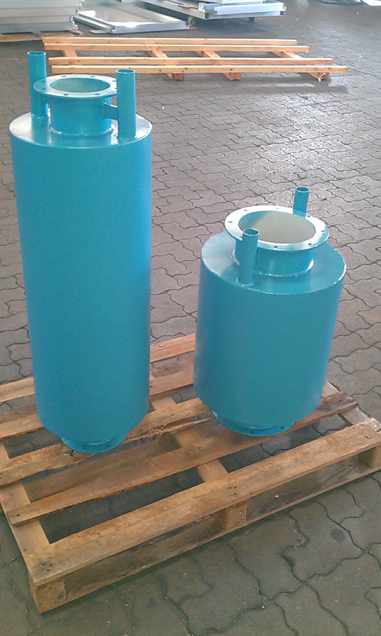 lackierter Rohrschalld�mpfer